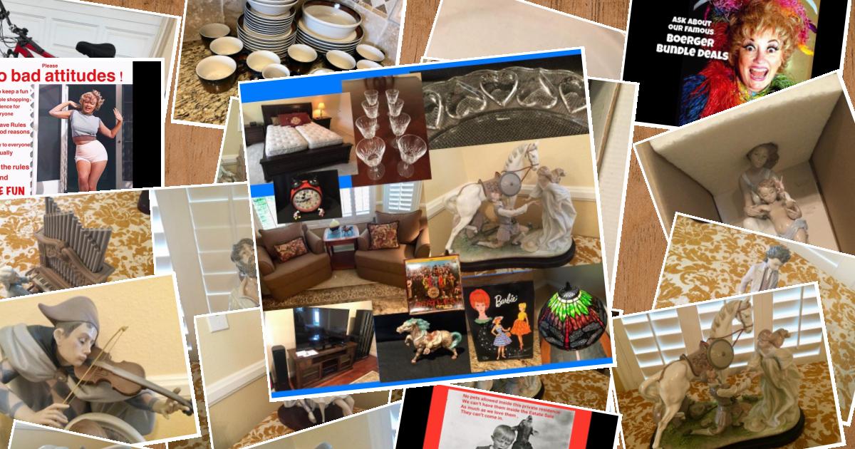 Best Sales by Boerger Estate Sales FUN Poway Estate Sale