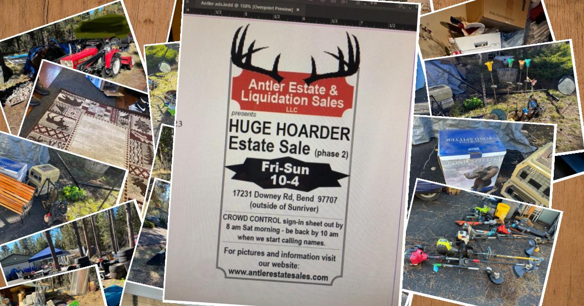 HUGE HOARDER ESTATE SALE PHASE 2 FRI SAT SUN 104