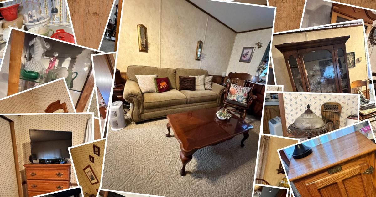 Big Estate Sale Kitts Hill Ohio Trains, Complete Household, Digger