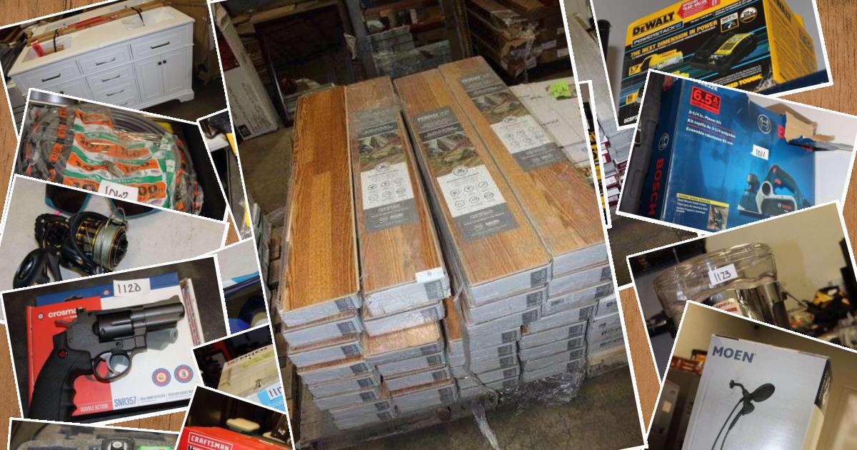 HUGE BUILDING MATERIALS AUCTION