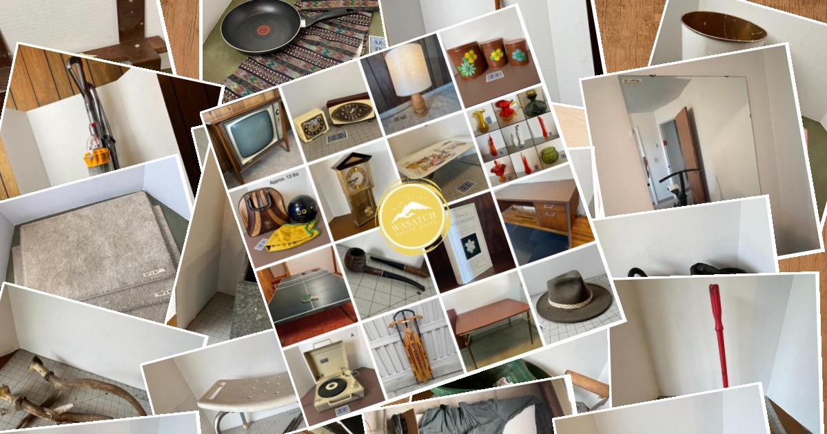 MORE ITEMS ADDED!! Wasatch Estate Sales' ONLINE MURRAY ON SITE Vintage