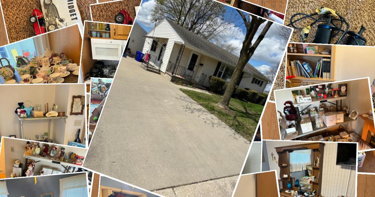 KAUKAUNA ESTATE SALE BY THE "The Estate Sale Squad". Friday May 3, 9 to