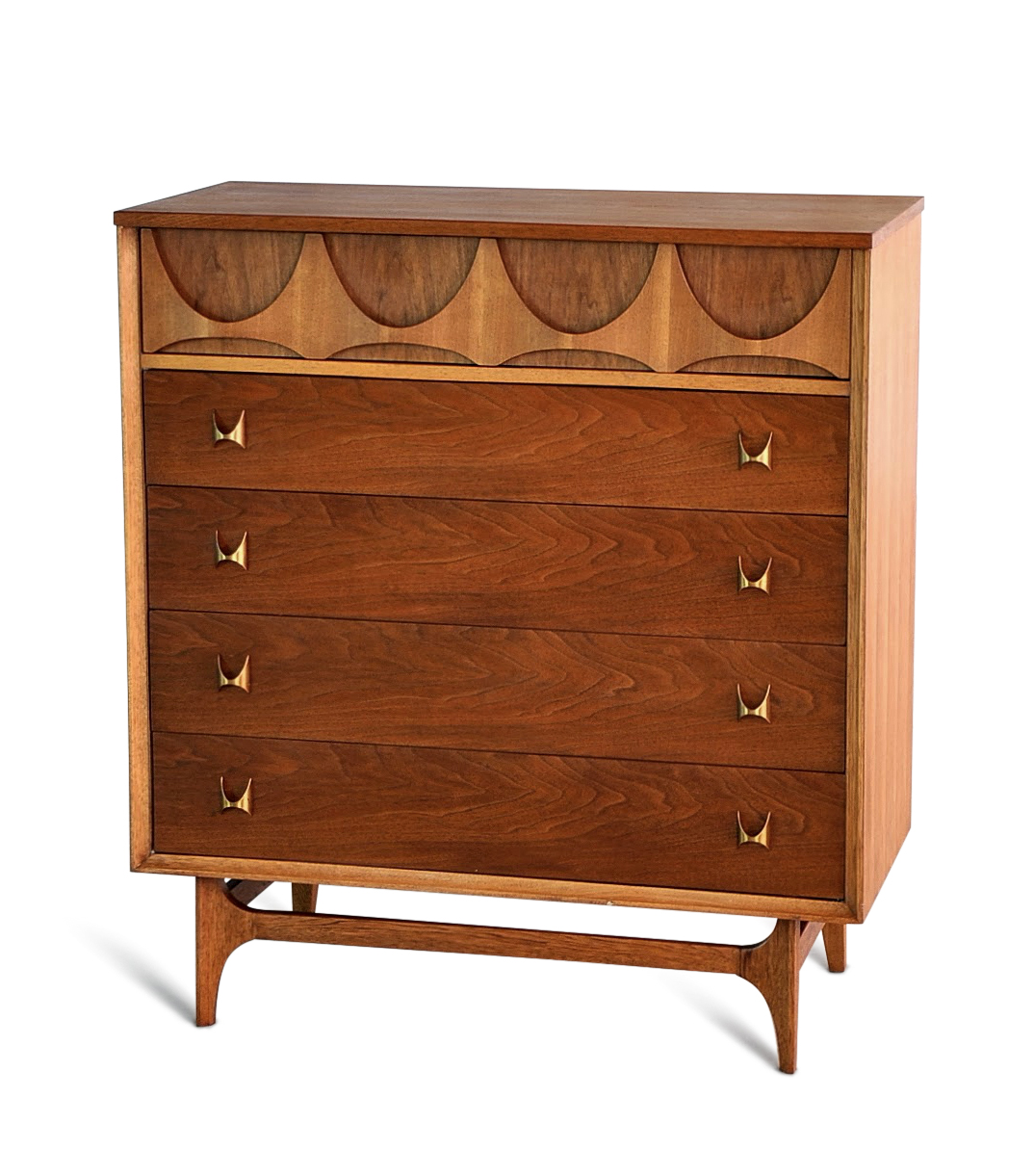 Broyhill Brasilia highboy dresser