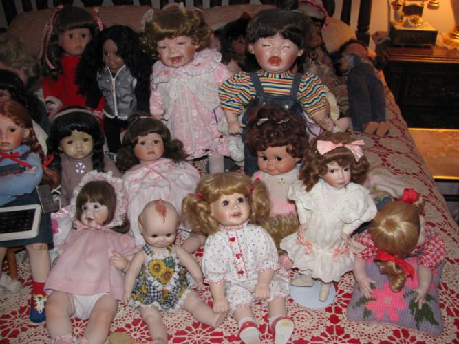 Creepy Dolls Crying