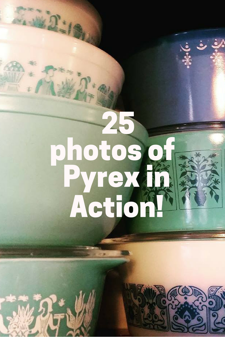 Pinterest Pyrex in Action