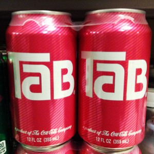 Tab soda can