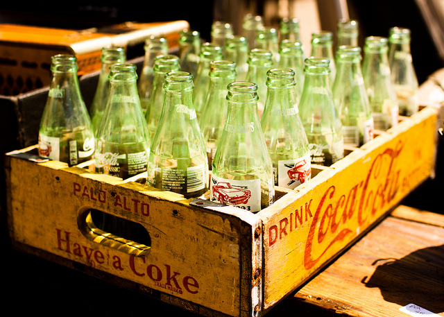 Vintage Coca Cola Bottles 