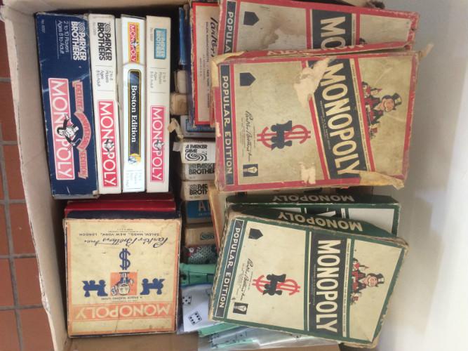 Vintage Monopoly Board Games