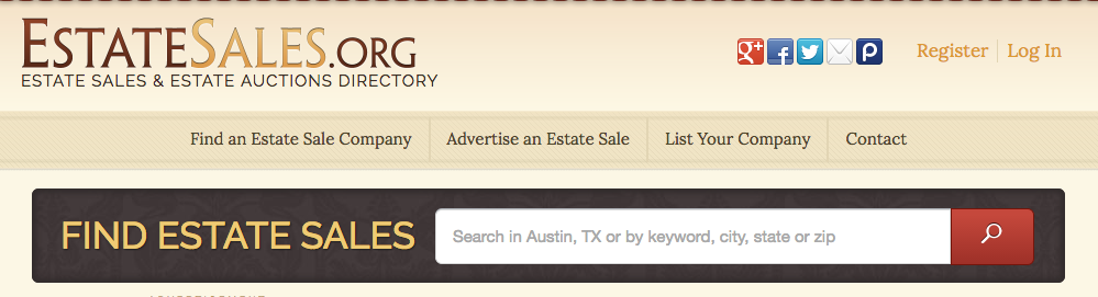 Find An Estate Sale on EstateSales.org