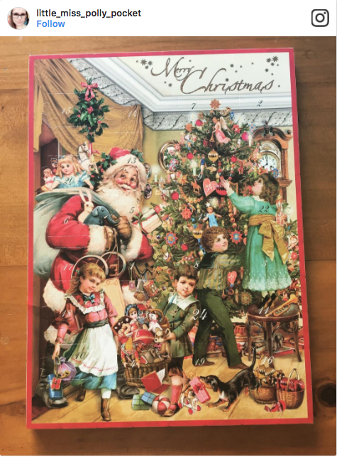 Vintage Advent Calendar