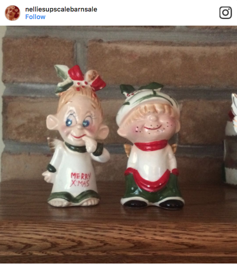 Vintage Kreiss Christmas Figurines