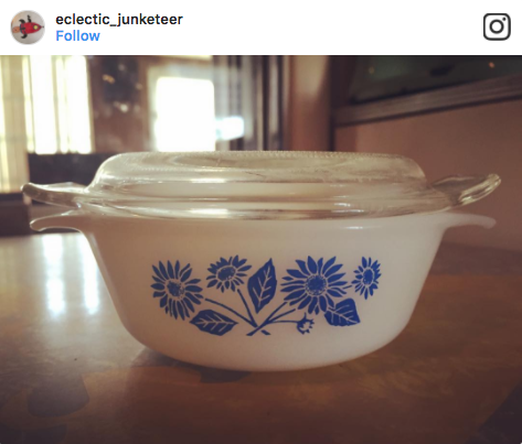 EclecticJunketeer Fire King Casserole Dish