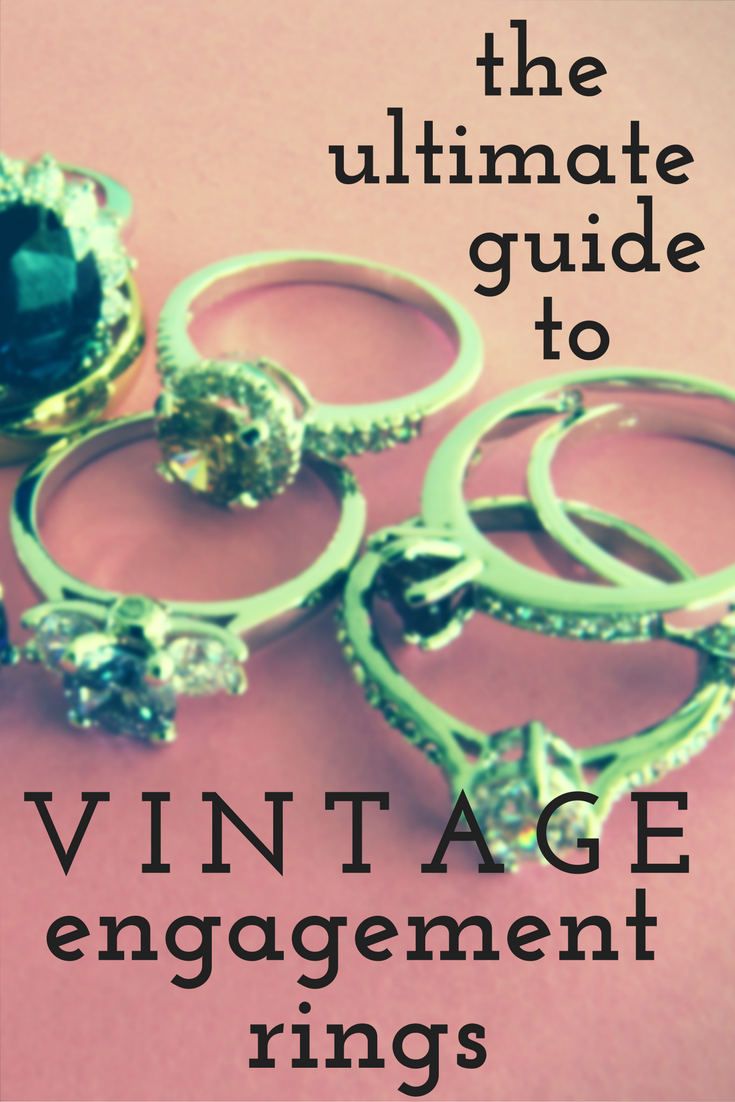 Guide to Vintage Engagement Rings