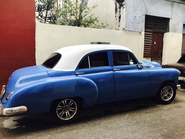 Classic Cars - blue