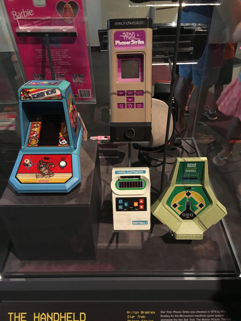 four vintage video games