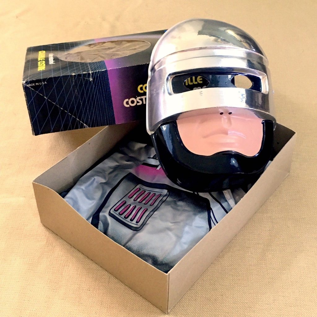 1980's robocop costume with box