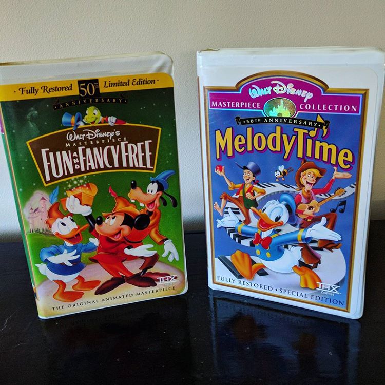 The Walt Disney Masterpiece Collection Rare Disney VHS tapes