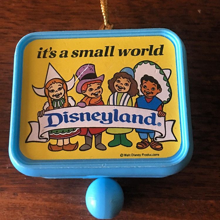 “It’s A Small World” vintage ornament