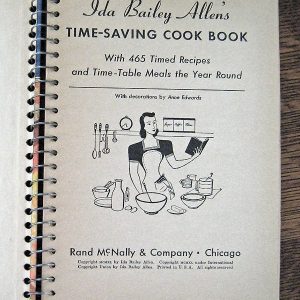 po Jdda Bailoy Allens TIME-SAVING COOK BOOK With 465 Timd Recipos o Tims-Table Maols the Yeor Round 
