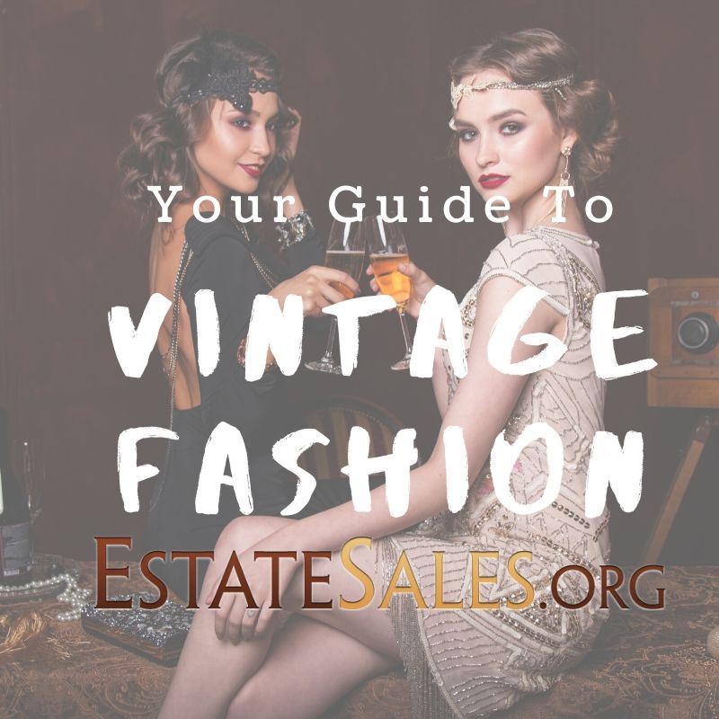Vintage Fashion Labels at Estate Sales